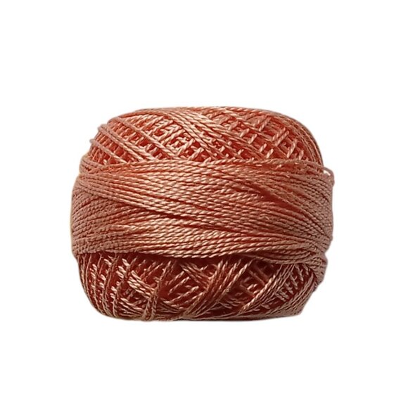 🎯 10 for $10 / DMC Coton Perle Light Coral Color 353 Size 8 Thread - Picture 9 of 11